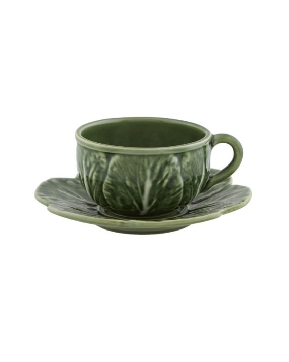 Bordallo Pinheiro Cabbage Tea Cup